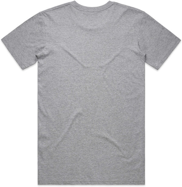 Am image of a Custom AS Colour Men's Basic Tee in Athletic Heather!