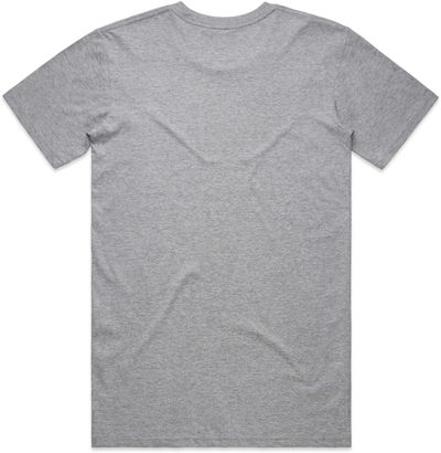 Am image of a Custom AS Colour Men's Basic Tee in Athletic Heather!