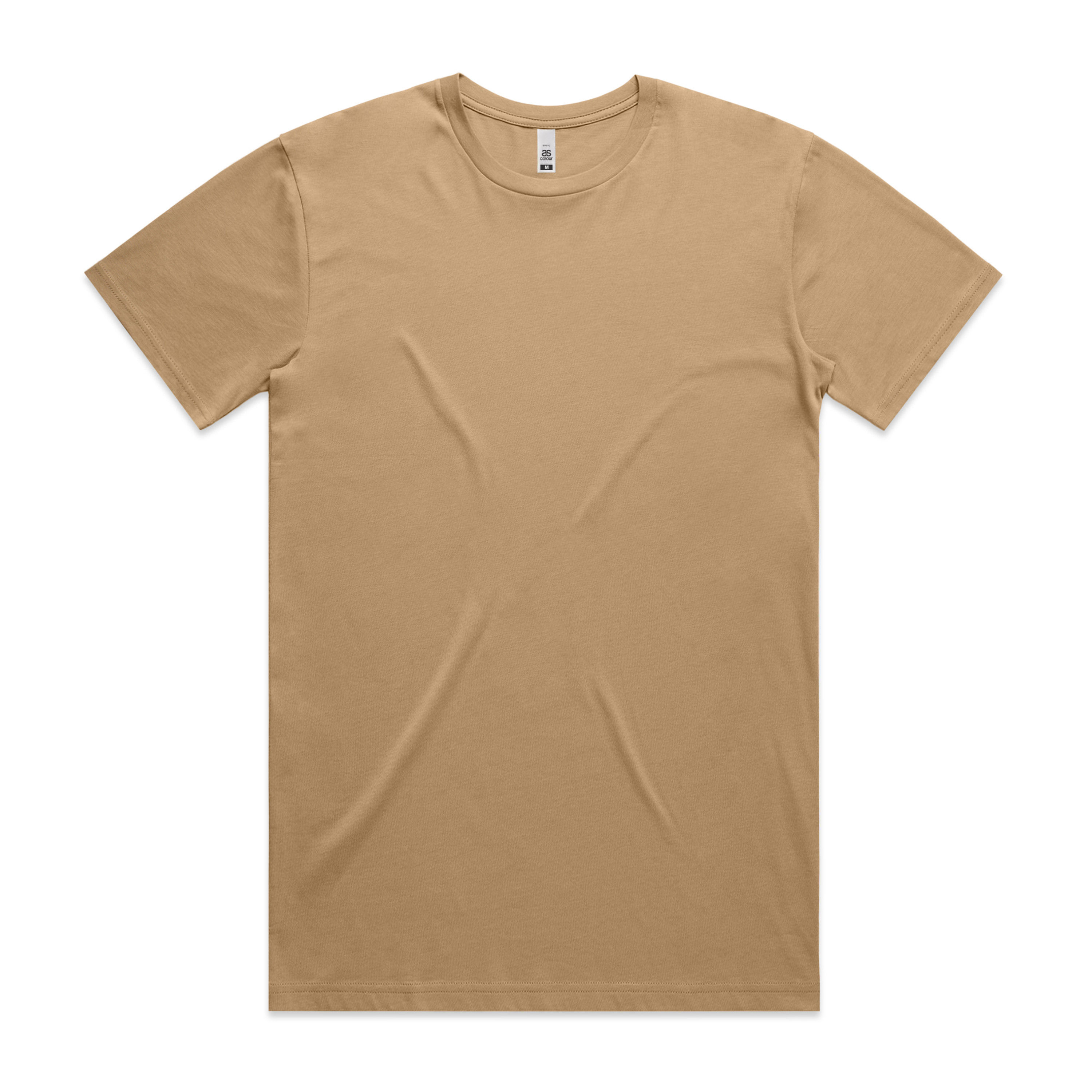 AS Colour Men's Basic Tee in Khaki