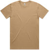 Am image of a Custom AS Colour Men's Basic Tee in Khaki!