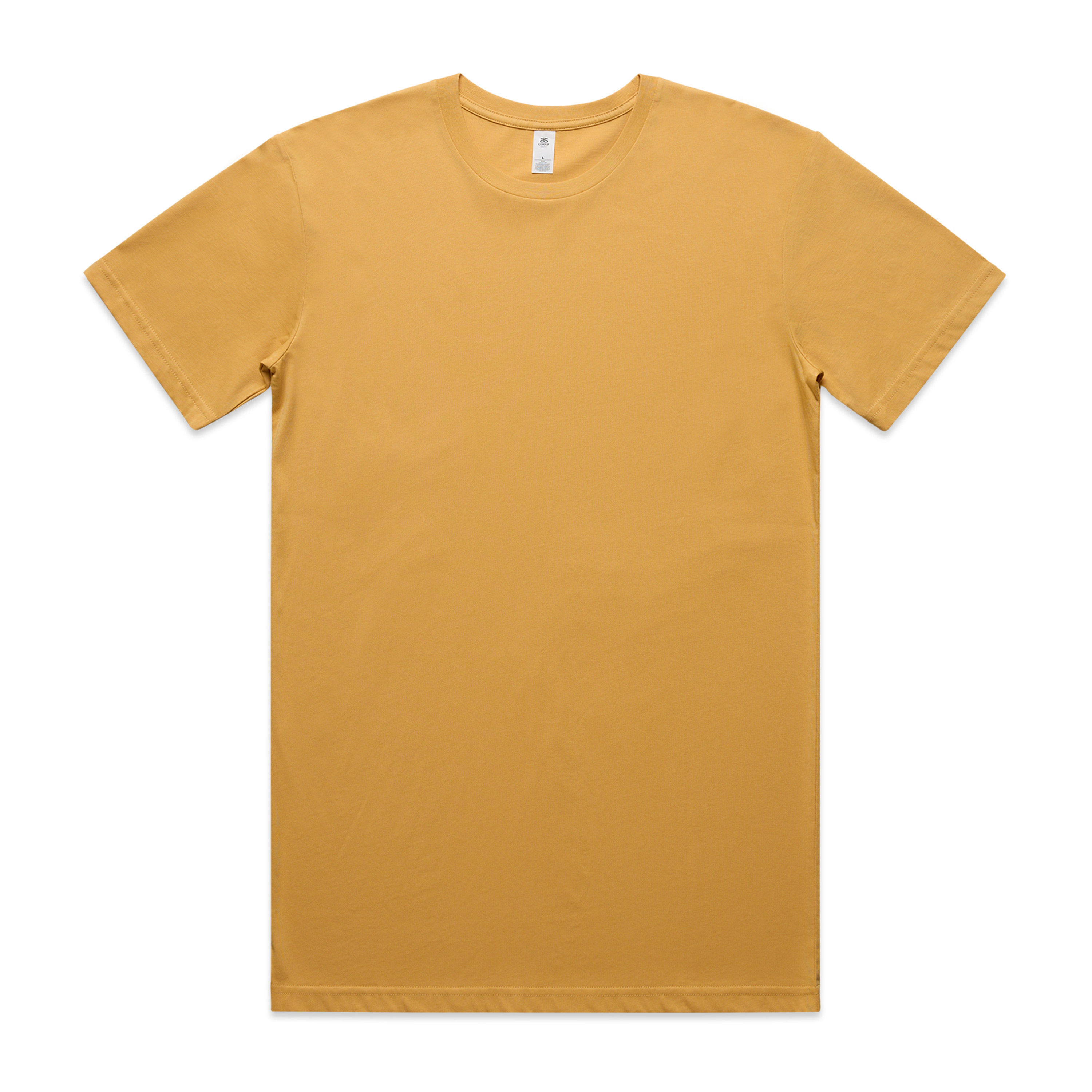 AS Colour Men's Basic Tee in Mustard