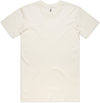 Am image of a Custom AS Colour Men's Basic Tee in Natural!