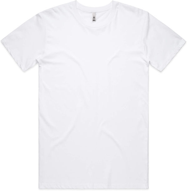 Am image of a Custom AS Colour Men's Basic Tee in White!