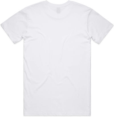 Am image of a Custom AS Colour Men's Basic Tee in White!