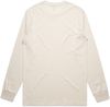 Am image of a Custom AS Colour Mens Classic Long Sleeve Tee in Ecru!