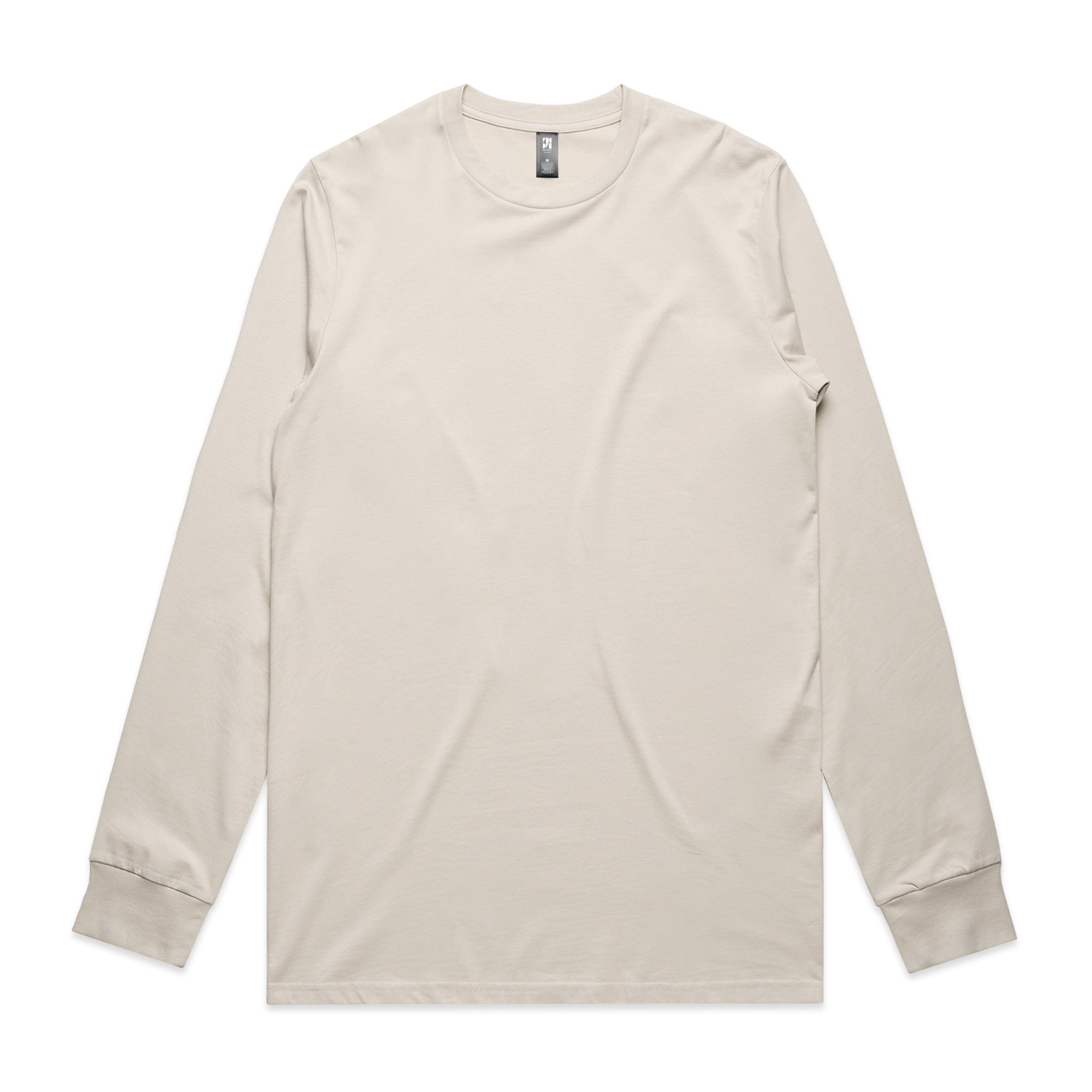 AS Colour Mens Classic Long Sleeve Tee in Bone