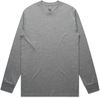 Am image of a Custom AS Colour Mens Classic Long Sleeve Tee in Athletic Heather!
