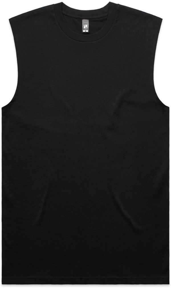 Am image of a Custom AS Colour Mens Classic Tank in Black!