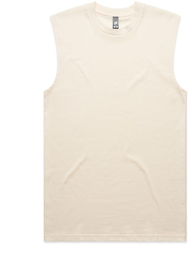 Am image of a Custom AS Colour Mens Classic Tank in Ecru!