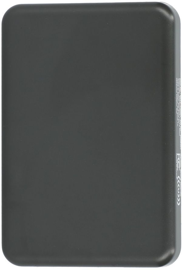 Am image of a Custom Solekick™ MagClick™ 5000 mAh Wireless Power Bank in Dark Grey!