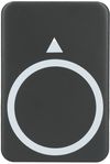 Am image of a Custom Solekick™ MagClick™ 5000 mAh Wireless Power Bank in Dark Grey!