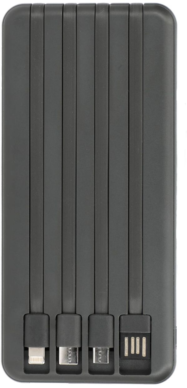 Am image of a Custom Solekick MagClick 10000 15W Wireless Power Bank in Dark Gray!