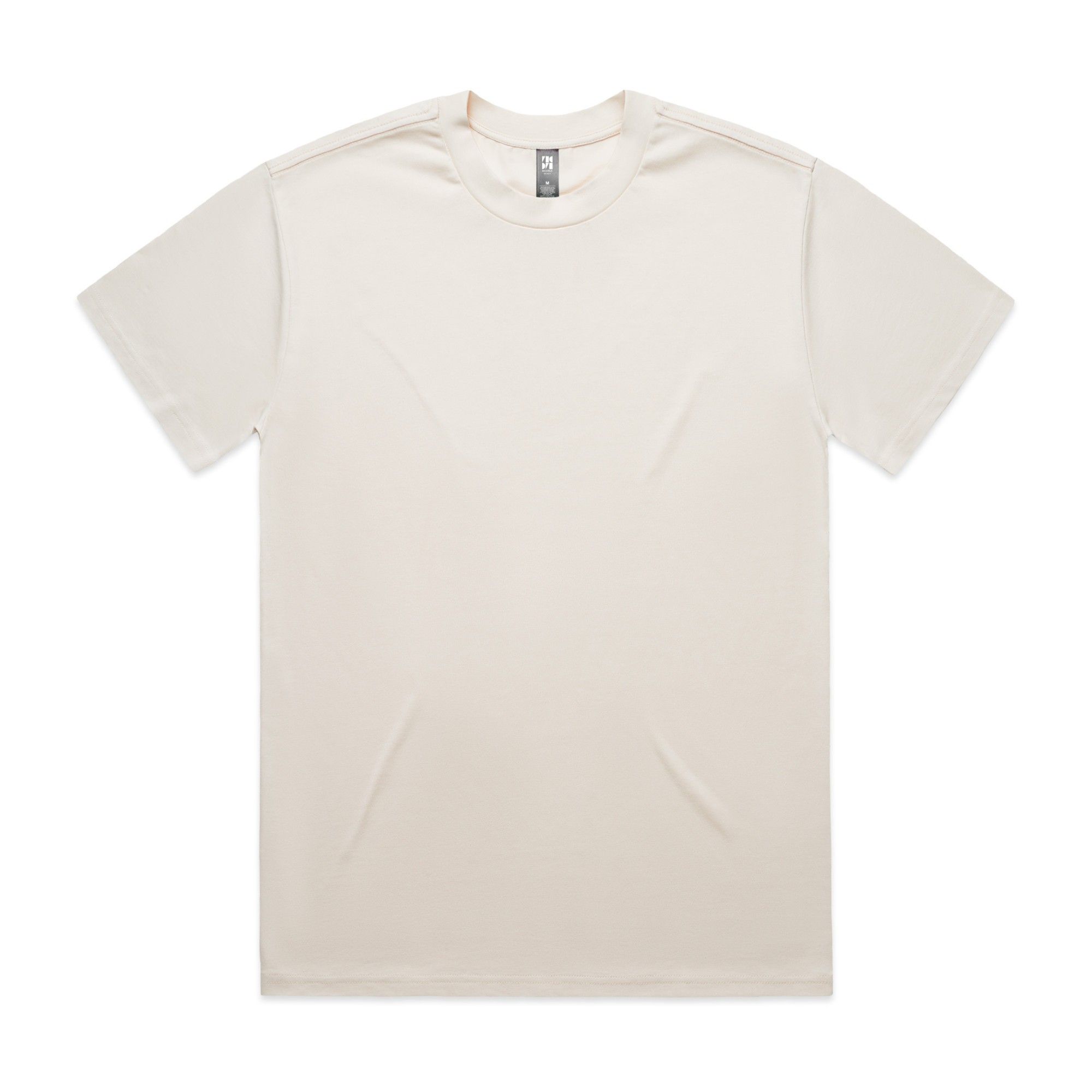 AS Colour Mens Heavy Tee in Ecru