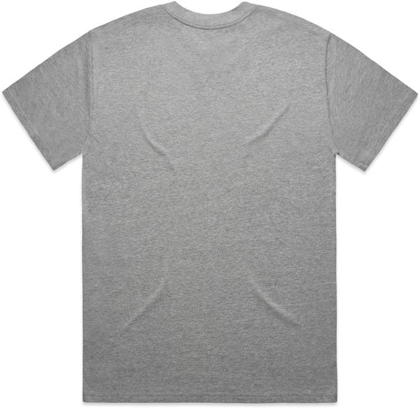 Am image of a Custom AS Colour Mens Heavy Tee in Athletic Heather!