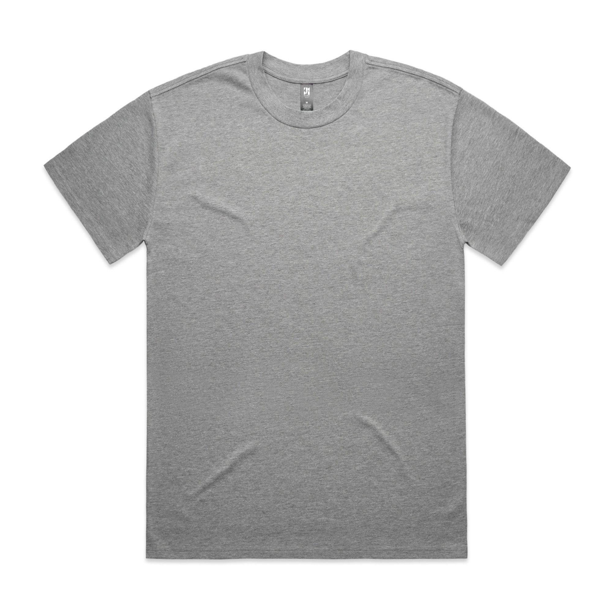 AS Colour Mens Heavy Tee in Athletic Heather