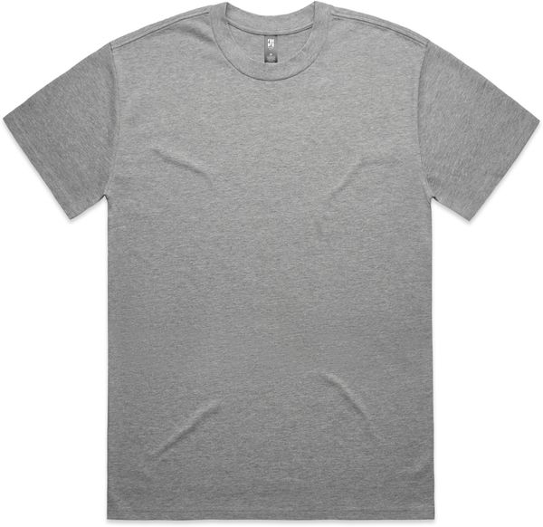 Am image of a Custom AS Colour Mens Heavy Tee in Athletic Heather!