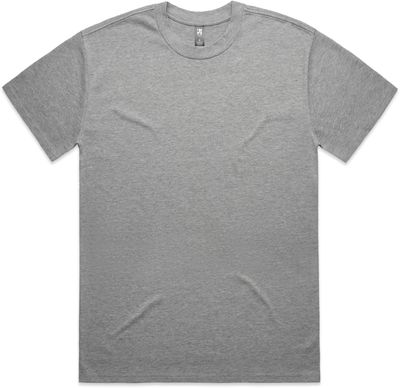 Am image of a Custom AS Colour Mens Heavy Tee in Athletic Heather!
