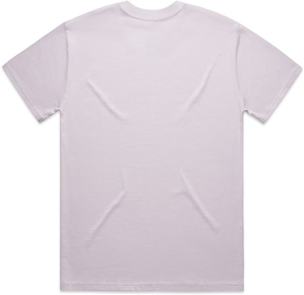 Am image of a Custom AS Colour Mens Heavy Tee in Orchid!