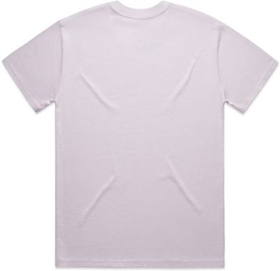 Am image of a Custom AS Colour Mens Heavy Tee in Orchid!