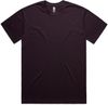An image of a Custom AS Colour Mens Heavy Tee in Plum!