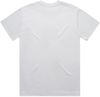 Am image of a Custom AS Colour Mens Heavy Tee in White!