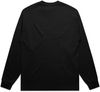 Am image of a Custom AS Colour Mens Heavy Crewneck LS in Black!