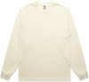Am image of a Custom AS Colour Mens Heavy Crewneck LS in Butter!
