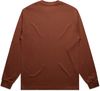 Am image of a Custom AS Colour Mens Heavy Crewneck LS in Clay!
