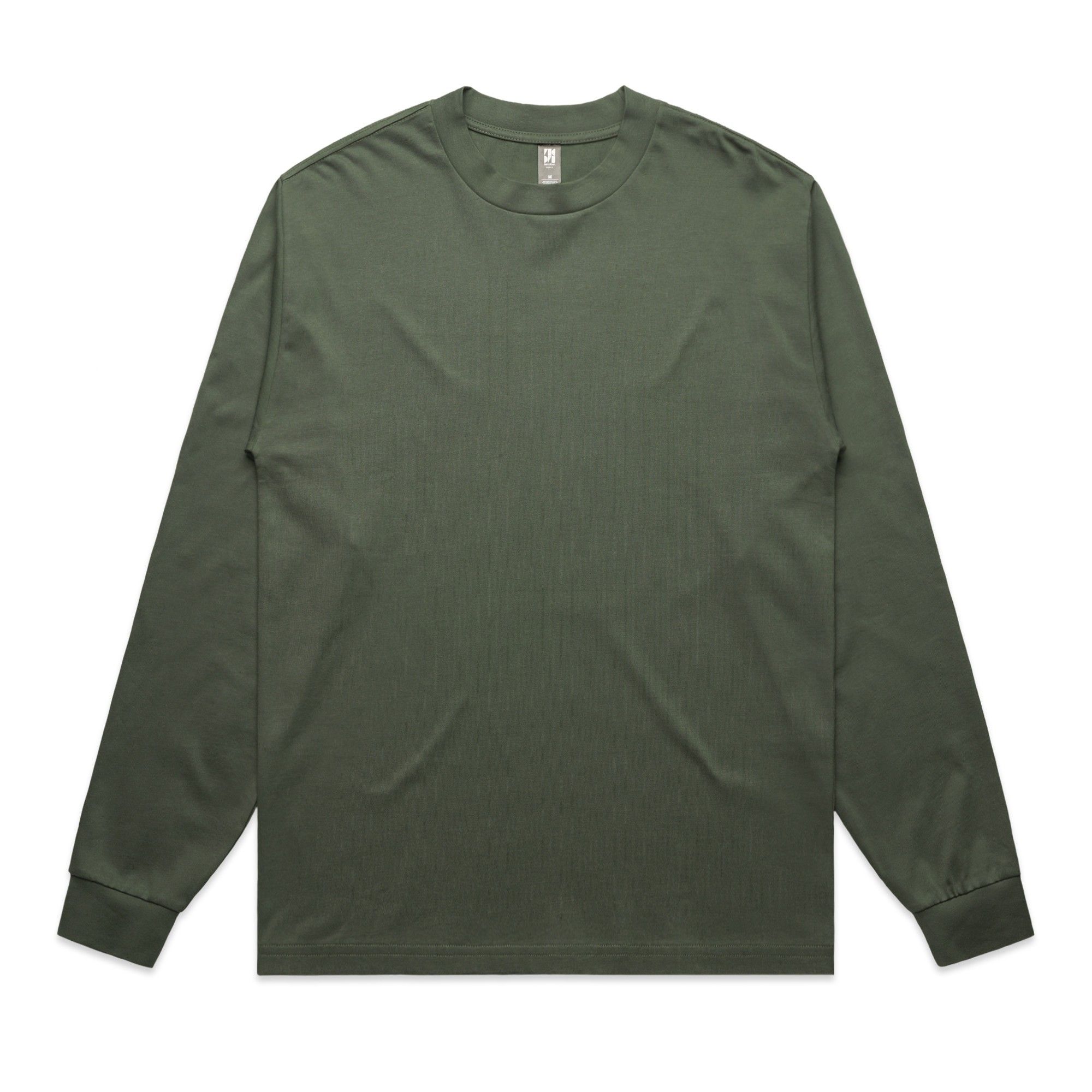 AS Colour Mens Heavy Crewneck LS in Cypress