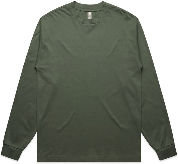 Am image of a Custom AS Colour Mens Heavy Crewneck LS in Cypress!