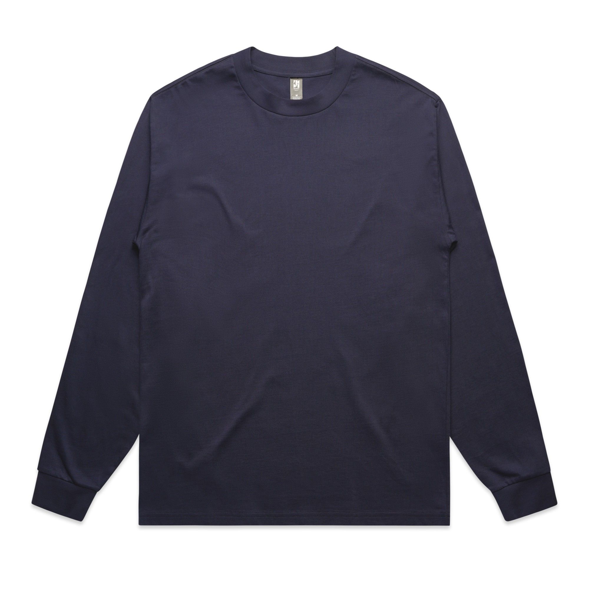 AS Colour Mens Heavy Crewneck LS in Midnight Blue