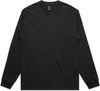Am image of a Custom AS Colour Mens Heavy Faded Long Sleeve Tee in Faded Black!
