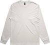 Am image of a Custom AS Colour Mens Heavy Faded Long Sleeve Tee in Faded Bone!