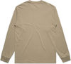 Am image of a Custom AS Colour Mens Heavy Faded Long Sleeve Tee in Khaki!