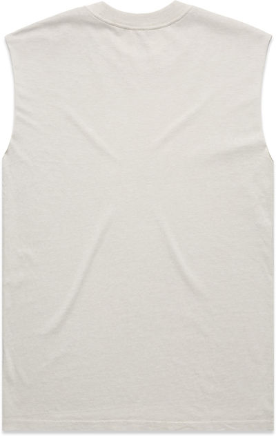 Am image of a Custom AS Colour Mens Heavy Faded Tank in Faded Bone!
