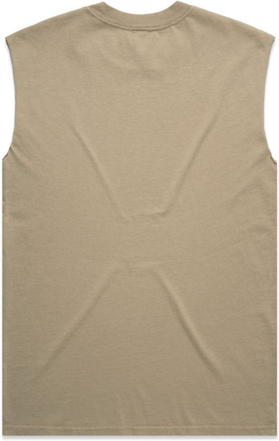 Am image of a Custom AS Colour Mens Heavy Faded Tank in Khaki!