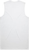 Am image of a Custom AS Colour Mens Staple Tank in White!