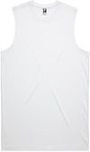 Am image of a Custom AS Colour Mens Staple Tank in White!