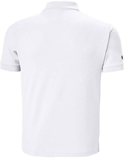 Am image of a Custom Helly Hansen Men's Riftline Polo in White!