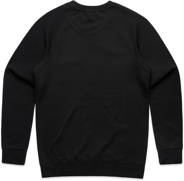 Am image of a Custom AS Colour Supply Crew in Black!