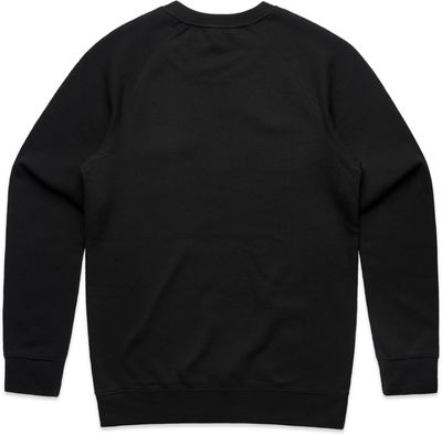 Am image of a Custom AS Colour Supply Crew in Black!