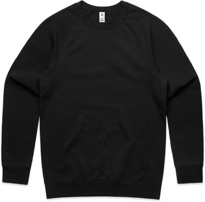 Am image of a Custom AS Colour Supply Crew in Black!