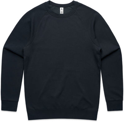 Am image of a Custom AS Colour Supply Crew in Navy!