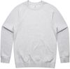 Am image of a Custom AS Colour Supply Crew in White Heather!