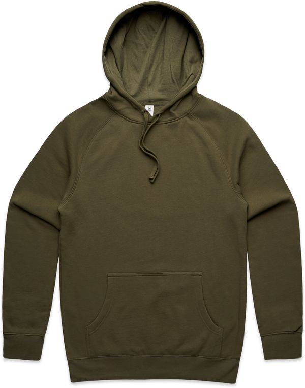 Am image of a Custom AS Colour Men's Supply Hood in Army!
