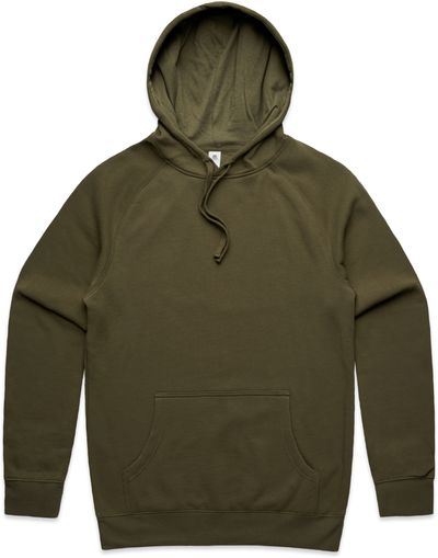 Am image of a Custom AS Colour Men's Supply Hood in Army!