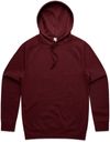 Am image of a Custom AS Colour Men's Supply Hood in Burgundy!