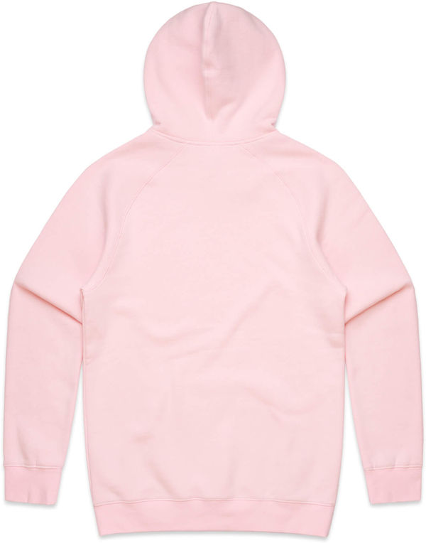 Am image of a Custom AS Colour Men's Supply Hood in Pink!