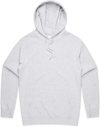 Am image of a Custom AS Colour Men's Supply Hood in White Heather!