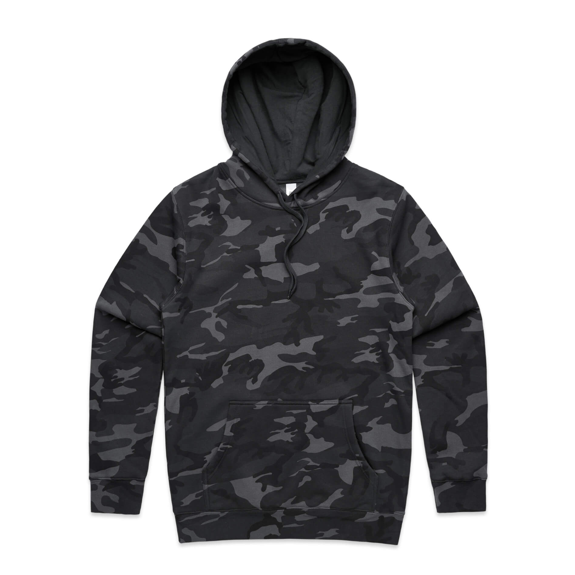 AS Colour Men's Stencil Camo Hood in Black Camo